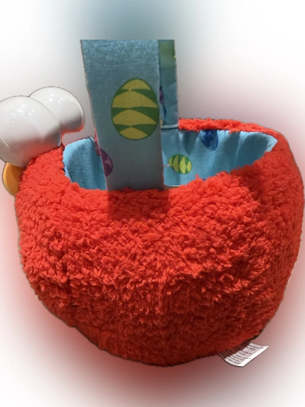 NWT, Sesame Street Elmo Plush Easter Basket.
